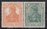 Deutsches Reich Mi.-Nr. W 6 ab *