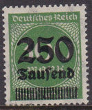 Deutsches Reich Mi.-Nr. 293 III ** gepr. INFLA