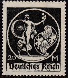 Deutsches Reich Mi.-Nr. 138 AF IX ** gepr. BPP