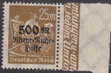 Deutsches Reich Mi.-Nr. 259 XI ** gepr. INFLA