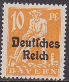 Deutsches Reich Mi.-Nr. 120 AF XI ** gepr. INFLA