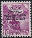Schweiz BIT/ILO Mi.-Nr. 41 y II oo