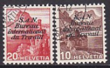 Schweiz BIT/ILO Mi.-Nr. 60/61 oo