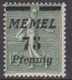 Memel Mi.-Nr. 85 **