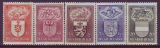 Belgien Mi.-Nr. 798/802 **