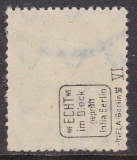 Deutsches Reich Mi.-Nr. 119 AF VI oo gepr. INFLA