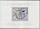 Deutsches Reich Mi.-Nr. Block 5 SST &quote;Olympiastadion&quote;