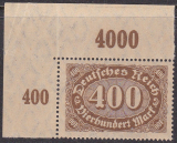 Deutsches Reich Mi.-Nr. 222 c P OR ** gepr. INFLA