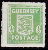 Dt.Bes. Guernsey Mi.-Nr. 1 f **