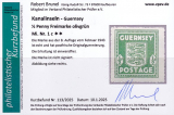Dt.Bes. Guernsey Mi.-Nr. 1 c ** Kurzbefund