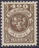 Memel Mi.-Nr. 148 **