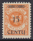 Memel Mi.-Nr. 170 B I **