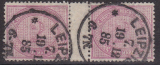 Deutsches Reich Mi.-Nr. 37 c D V oo gepr. BPP Zwischenstegpaar