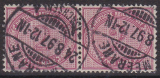 Deutsches Reich Mi.-Nr. 37 e oo gepr. BPP Paar