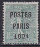 Frankreich Mi.-Nr. 109 V a II (*)