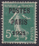 Frankreich Mi.-Nr. 116 V a II (*)