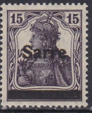 Saar Mi.-Nr. 7 b I ** gepr. BPP