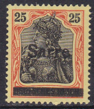 Saar Mi.-Nr. 9 a I **