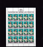 Liechtenstein Kleinbogen Mi.-Nr. 962 **