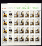 Liechtenstein Kleinbogen Mi.-Nr. 997/99 **