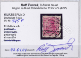 Deutsches Reich Mi.-Nr. 145 b II oo Kurzbefund