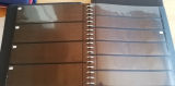2 schwarze Lindner Ringbinder mit 58 Steckseiten verschiedener Größe