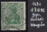 Deutsches Reich Mi.-Nr. 143 c oo gepr. INFLA