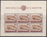 San Marino - Mi. Nr. 456 ** Kleinbogen