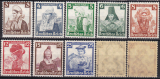 Deutsches Reich Mi.-Nr. 588/97 ** gepr. BPP