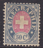 Schweiz Telegrafen Mi.-Nr. 16 **
