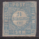 Schleswig Holstein Mi.-Nr. 6 (*) gepr. BPP