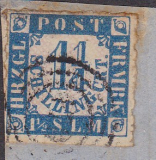 Schleswig Holstein Mi.-Nr. 7 oo gepr. BPP