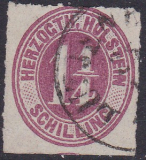 Schleswig Holstein Mi.-Nr. 22 oo