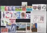 Dänemark Jahrgang 1992 postfrisch