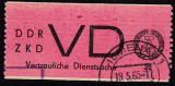 DDR Dienst Mi.-Nr. VD 1 A oo gepr. BPP