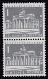 Berlin Mi.-Nr. 140 xw ** senkrechtes Paar