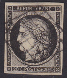 Alt - Frankreich Mi.-Nr. 3 y oo