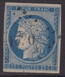 ALT - Frankreich Mi.-Nr. 4 c oo