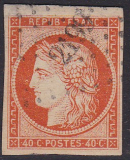 ALT - Frankreich Mi.-Nr. 5 a oo Mgl.