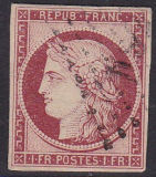 ALT - Frankreich Mi.-Nr. 7 a oo