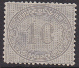 Deutsches Reich Mi.-Nr. 12 (*) Mgl.