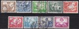 Deutsches Reich Mi.-Nr. 499/507 A oo