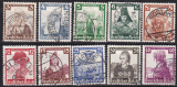 Deutsches Reich Mi.-Nr. 588/97 oo