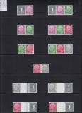 Bund Mi.-Nr. W 17 Y II - S 52 Y II **