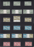 Bund Mi.-Nr. K 1 - W 112 **