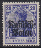 Deutsche Post in Polen Mi.-Nr. 4 **