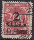 Deutsches Reich Mi.-Nr. 309 B Pa oo gepr. INFLA