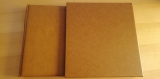 Lindner Ringbinder braun mit Schuber