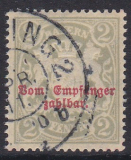 Bayern Porto Mi.-Nr. 13 x oo