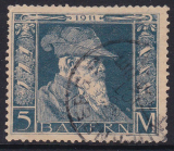 Bayern Mi.-Nr. 89 I oo Zahnfehler